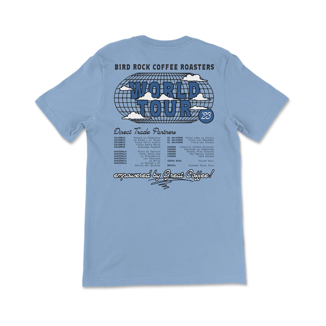 Vintage World Tour Tee: Blue - Image 4