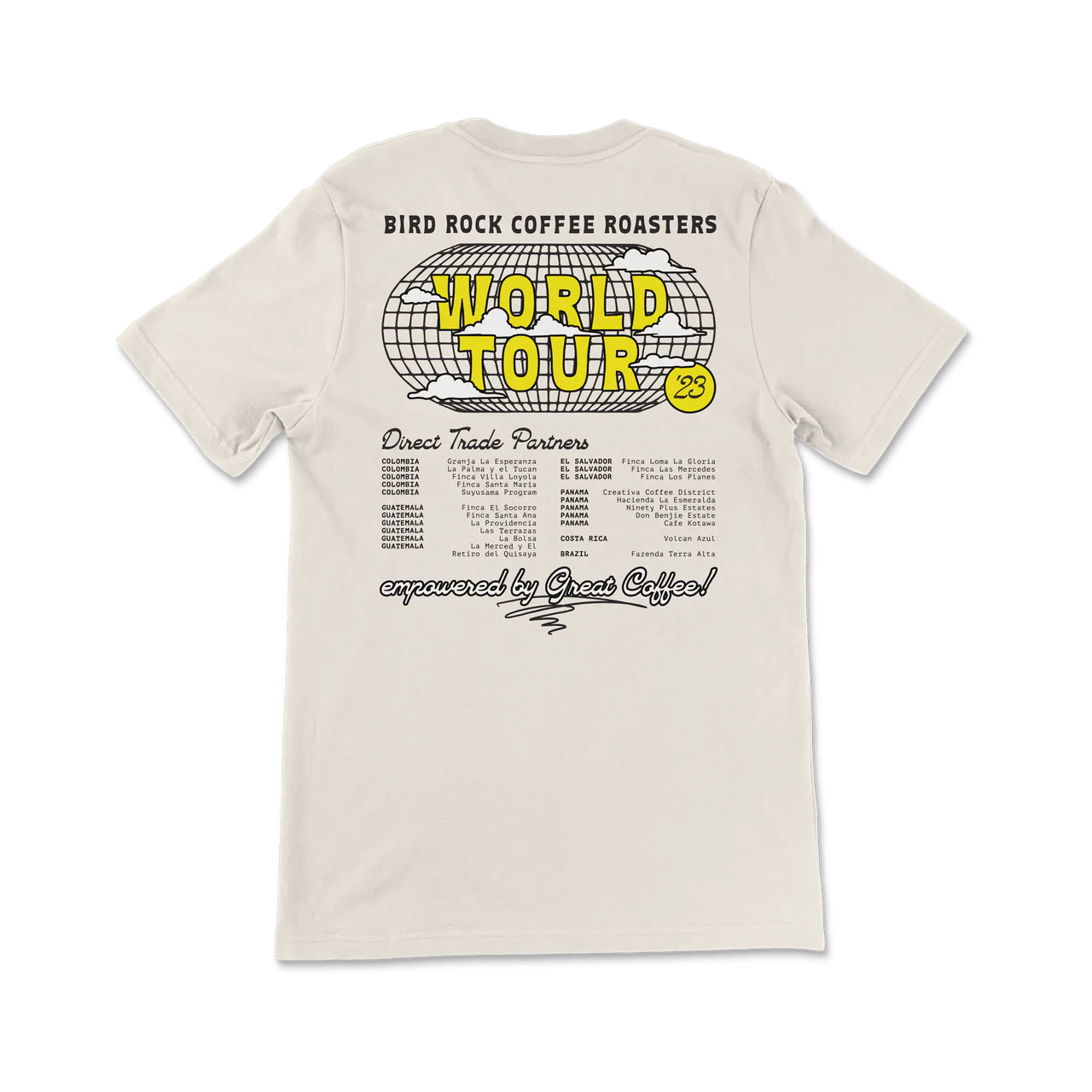Vintage World Tour Tee: Tan - Image 4