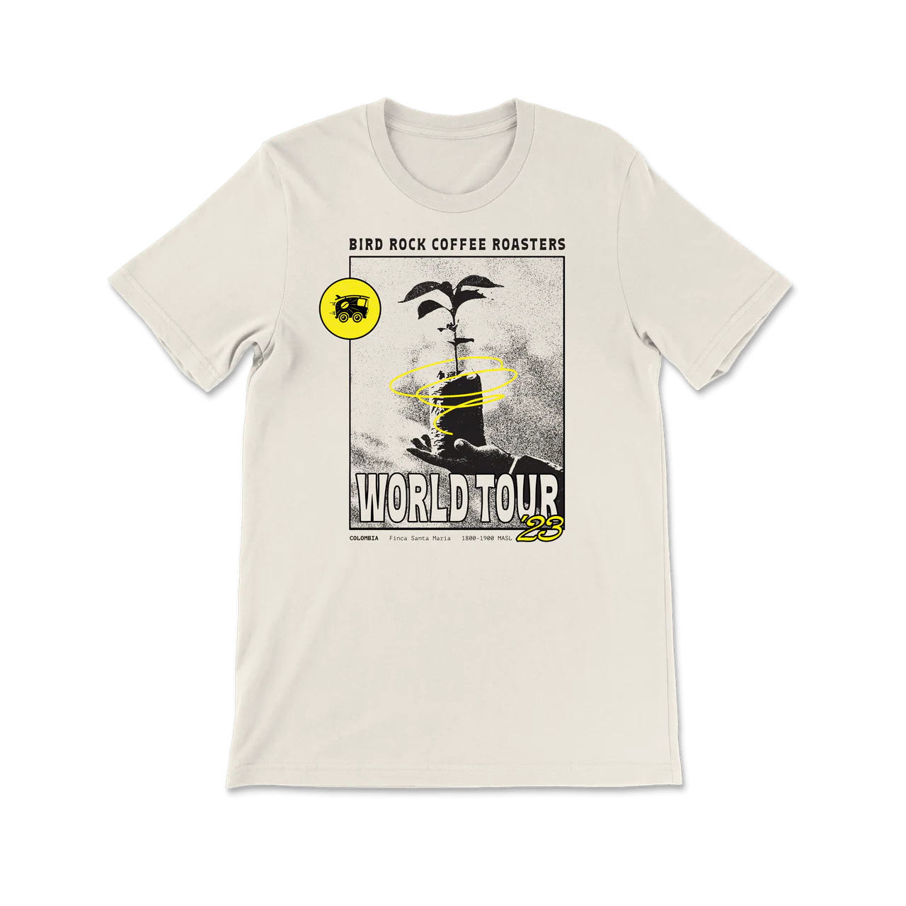 Vintage World Tour Tee: Tan - Image 8